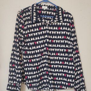 French Bulldog Blouse